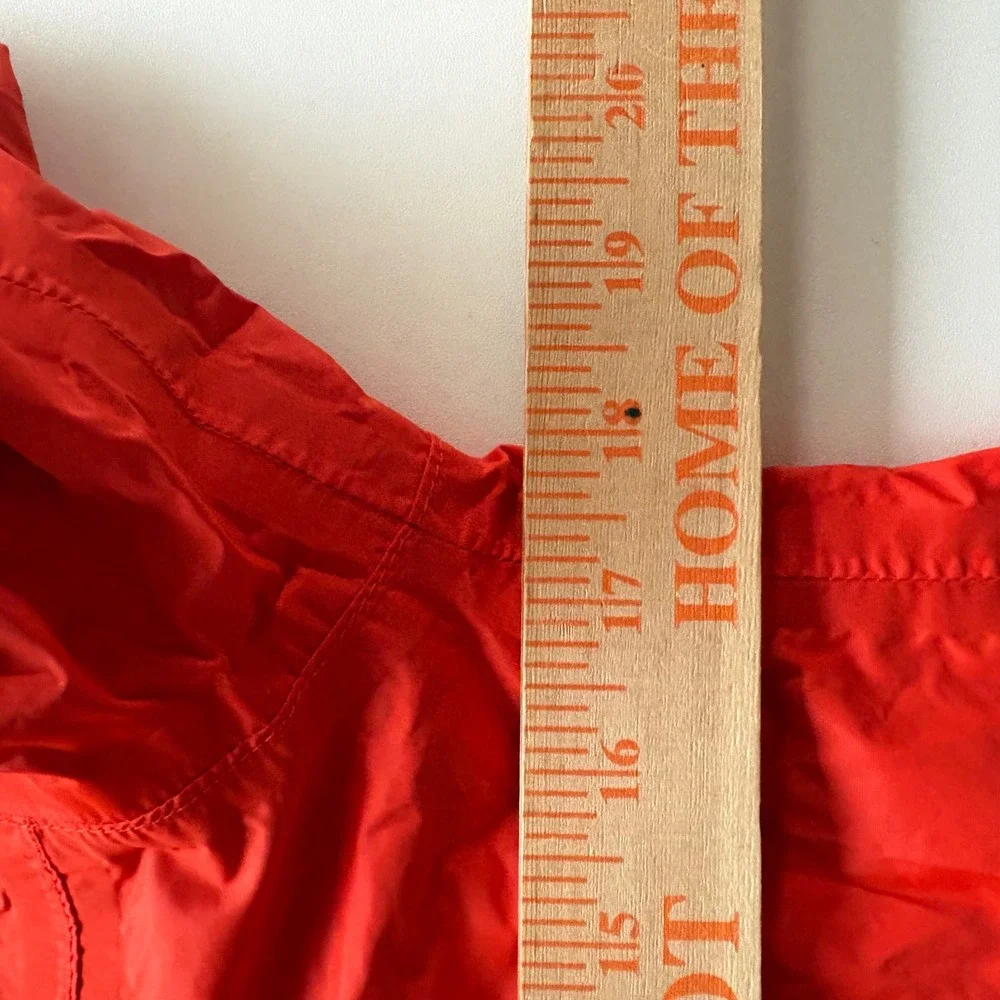 The North Face Rain Jacket Boys Large‎ 14/16 Red HyVent Hooded Windbreaker AQRC